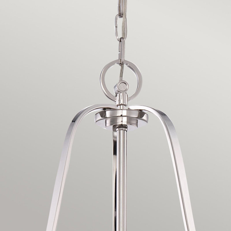 Bengtson 4 - Light Imperial Silver Drum Pendant