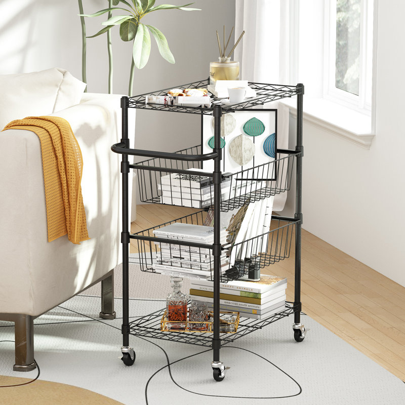 64.5cm W Metal Storage Rack
