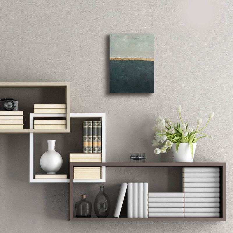  'Rituals - Sea' by Design Fabrikken Acrylic Glass Wall Art, 12" x 16"