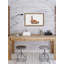 Orange Pack Llama - Single Picture Frame Print-422255351