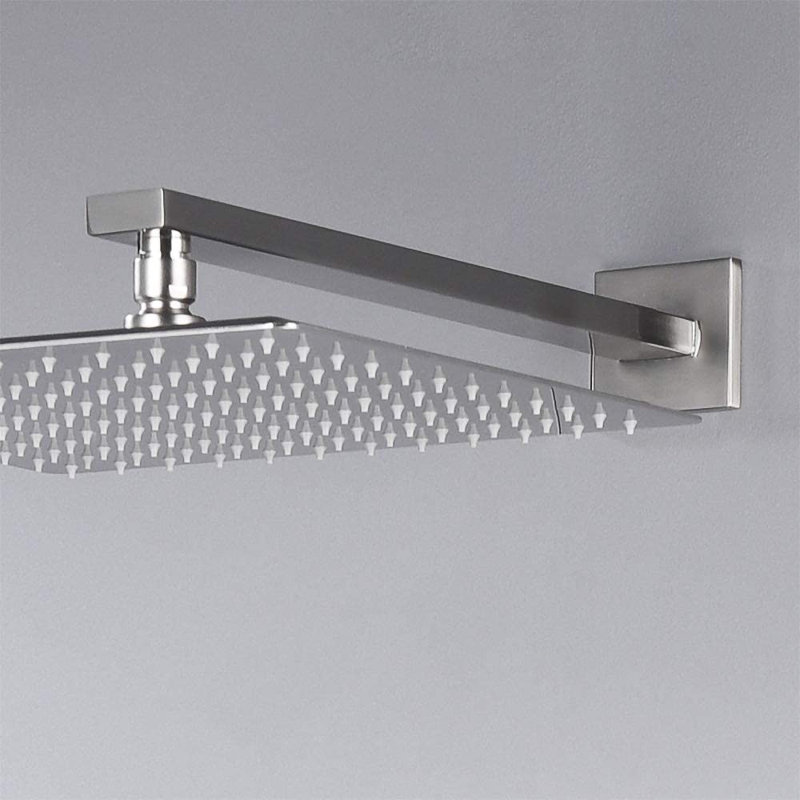 Pomme de douche 12 po, Nickel brossé