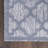 Adianey Red Barrel Studio Easy Care Trellis Denim Blue Indoor/Outdoor Area Rug-2106763291