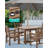 5 Piece Hdpe Outdoor Dining Set For 4 With Square Table (Brown, 5 Piece Square Set)-116478972