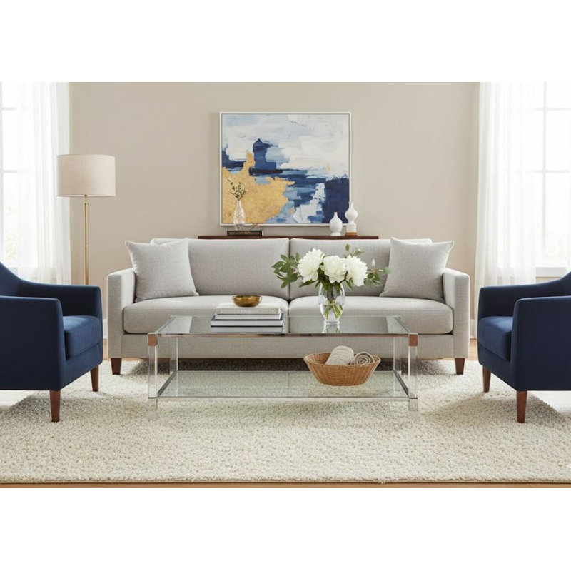 Table basse Boston, Argent argent