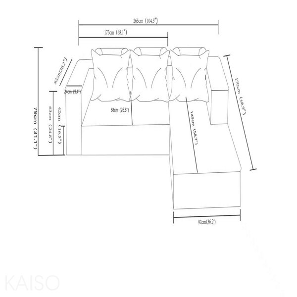 Dimensions du produit