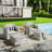 Outdoor Patio Furniture Set, 7/5/4/3/2 Piece Patio Conversation Set Outdoor Furniture Set, Rattan Lounge Chair With Ottoman Footrest, Coffee Table & Cushions For Garden, Patio, Balcony, Deck(Brown/Grey) - Patio Furniture Outdoor-690930243-690930244
