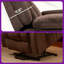 Fauteuil inclinable électrique avec massage et chaleur Effortless Relaxation-121033427