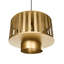 1 - Light Brass Single Pendant
