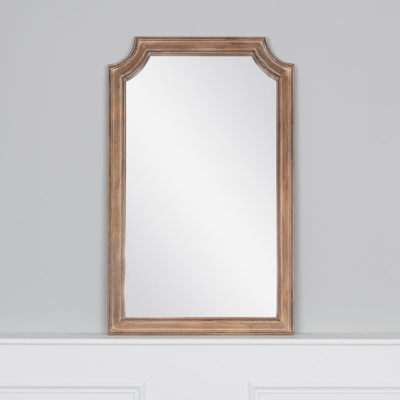 Rectangle Mirror, White Wash