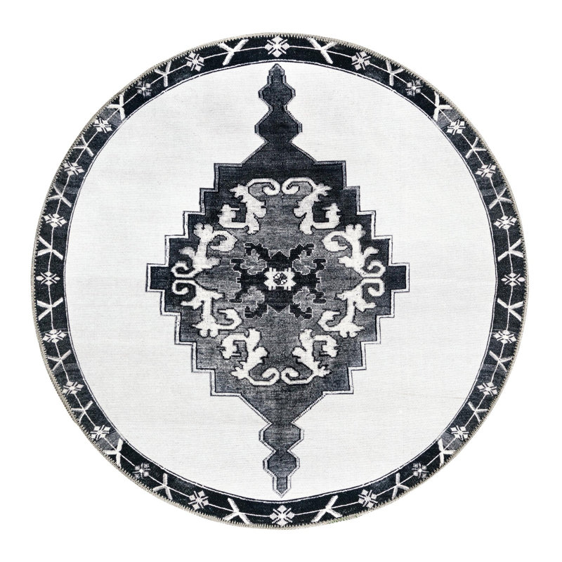 Antwane Oriental Indoor Rug, Round 3'6"