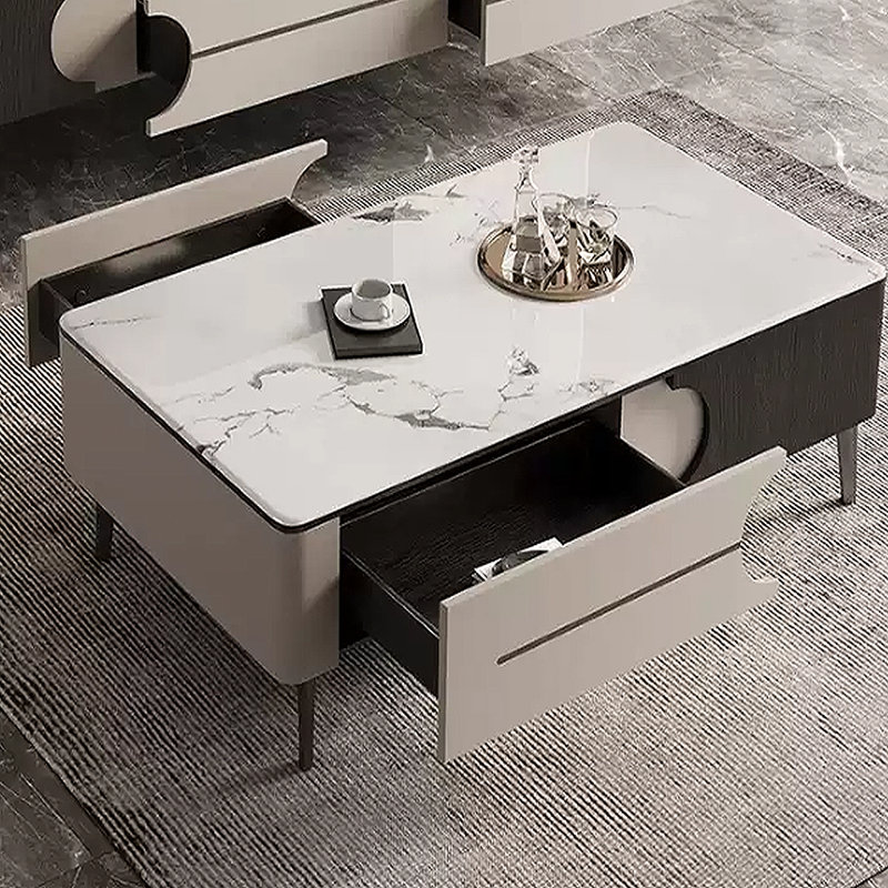 Table basse italienne en pierre micro-cristalline