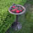 Wendling Aluminum Pedestal Birdbath-2074329458
