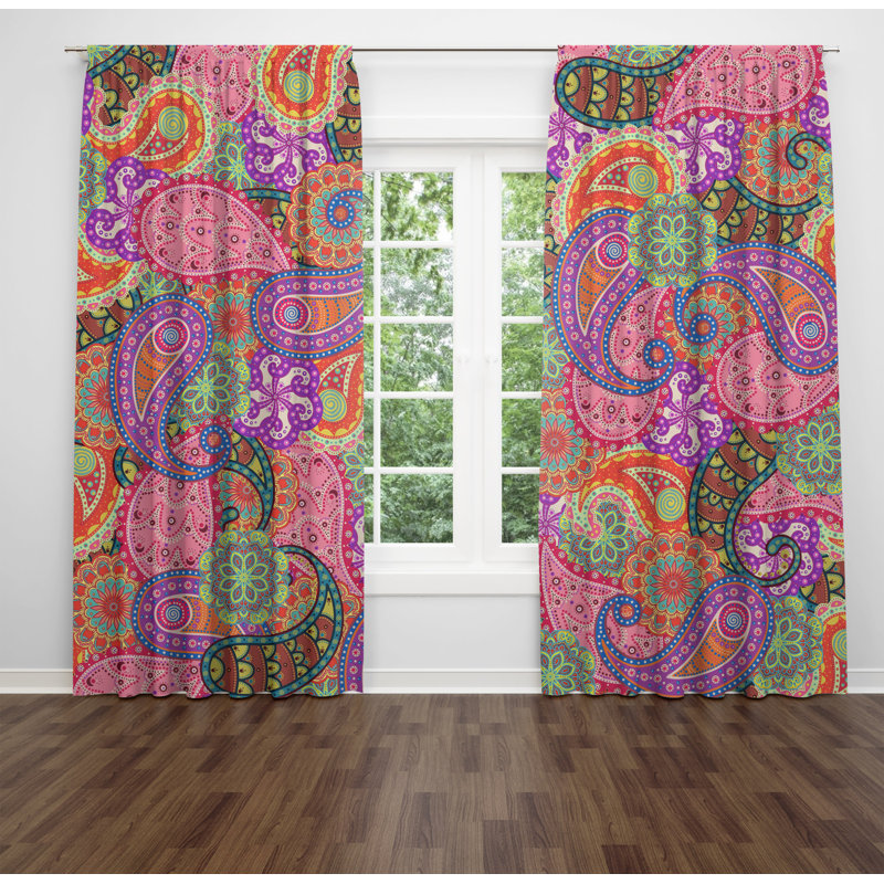 Paire de rideaux obscurcissant en polyester Congerville, L 40 po x L 52 po