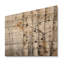 Bois de bouleau argenté et beige, beauté I - Art du bois de bouleau sur bois de pin naturel-101408187