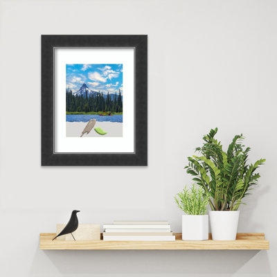 Ashantia Black Wood Picture Frame with Mat