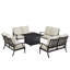 Paisha Outdoor 5 - Piece Conversation Set-1188046439