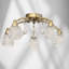 LISMORE 5 LIGHT CW CRYSTAL DROPLETS