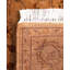 Overdyed Hand-Knotted Wool Modern-Contemporary Brown Area Rug 2' 7" x 4' 4"