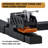 60" Pallet Forks, 4000 Lbs Clamp On Pallet Forks With Adjustable Stabilizer Bar