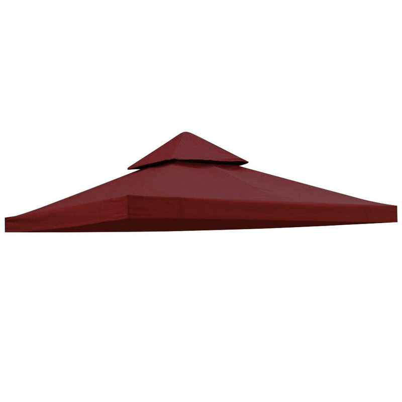 Abri de remplacement pour pavillon de jardin, Rouge