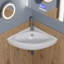 Robinet de salle de bain à un trou-12517431