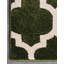 Tapis géométrique vert foncé Molly-285058658