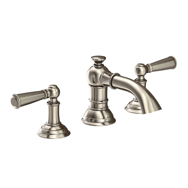 Aylesbury Widespread Bathroom Faucet with Drain Assembly, Antique Nickel