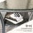 Rattan Coffee Table With Storage Shelf, Wicker Side Table With Glass Top