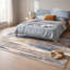 Tapis moderne ocre à l'aquarelle abstraite, bleu, gris, or, crème, ivoire, lavable à la machine, antidérapant, à poils courts, adapté à l'intérieur et à l'extérieur, pour salon, chambre, salle à manger, entrée, couloir, bureau-1856077476
