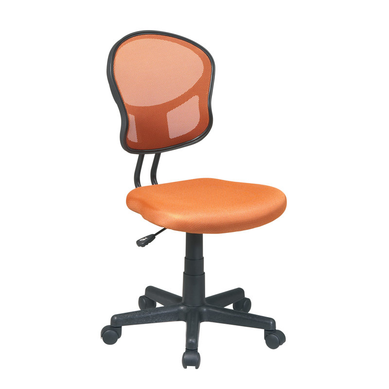 Mayer Polyester Blend Task Chair, Orange