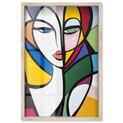 «Lacara I Shadowbox Print Modern Art Decor» par Art Remedy