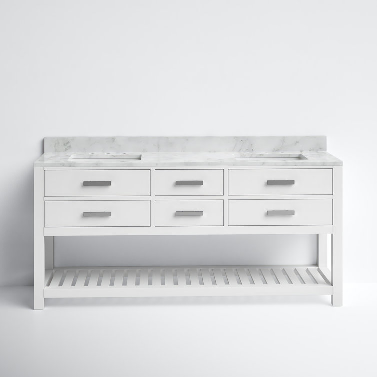 Cronin 72'' Double Bathroom Vanity