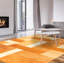 Tapis en laine brun clair/beige tissé à la main kilim Eliska
