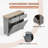 Double Tilt Out Trash Cabinet 10 Gallons Wooden Free Standing(Not include trash can)-106845994