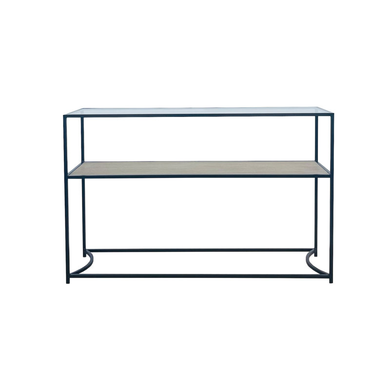 Aiden Glass Top Sofa Rowen
