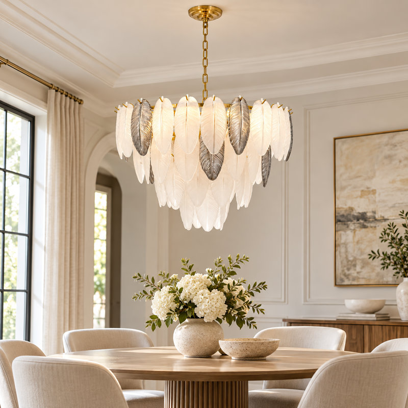 8 - Light Dimmable Empire Chandelier