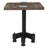 Rustic Revival 28" Backgammon Game Table
