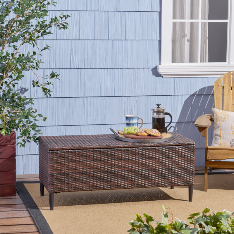 Versatile Outdoor Storage Bench For Patio And Pool Accessories, Ideal For Hosting And Quick Drying.