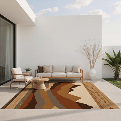 Tapis intérieur et extérieur Blazing Mesa