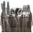 Multi-Purpose Steel Mesh Flatware Caddy