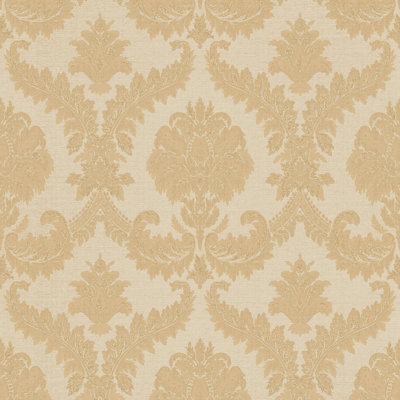 Italian Silks and Damasks 10.05m x 53cm Textured Satin Wallpaper Roll