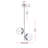 Yearby 2-Light Dimmable Globe Chandelier-113951776-113951777