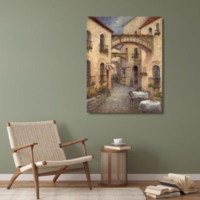 Red Barrel Studio® Manning, Ruane Gallery Wrapped Canvas Art Titled: Buon Appetito II