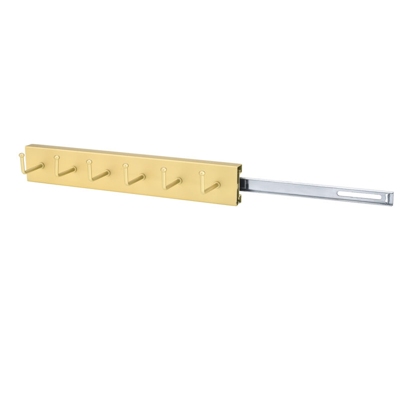 Porte-ceintures, H 2,5 po x l 3 po x P 14 po, Laiton