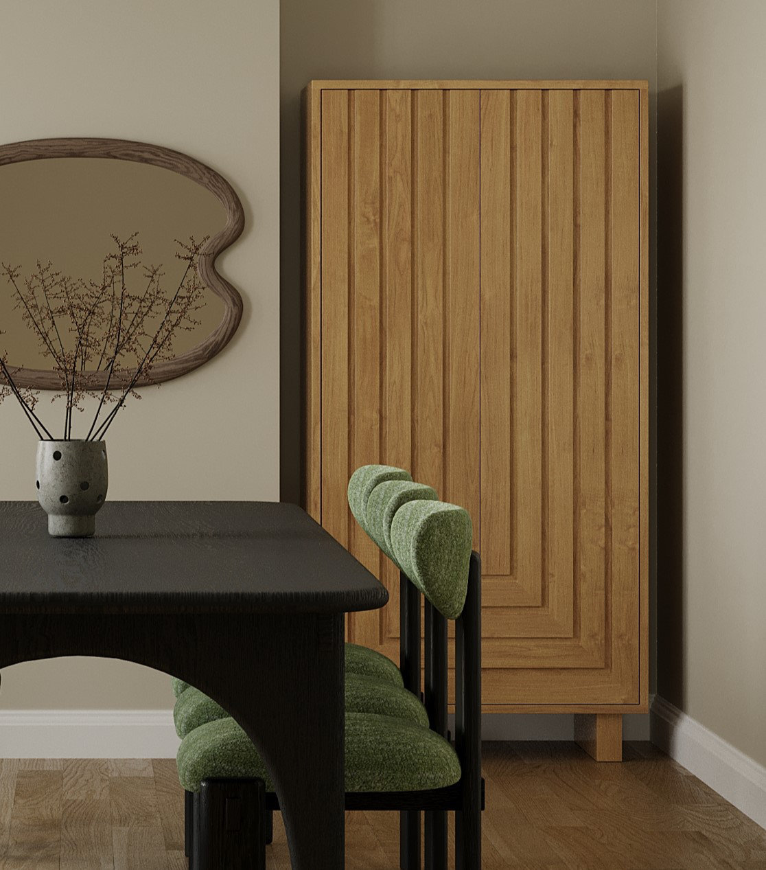 Sumi Armoire, Natural
