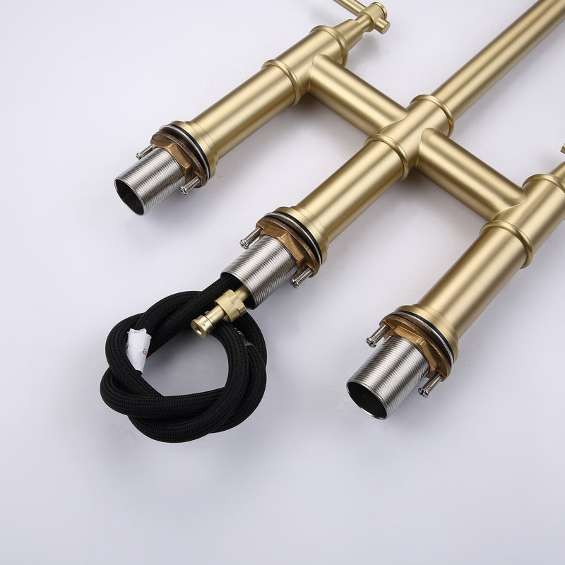 Robinet de cuisine Bridge avec douchette extractible