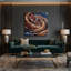 «Music Timpani», art mural sur toile mauve-1063214138