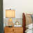 Inaya 22.8 in. Rattan Table Lamp with Dual USB Ports