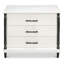 Elegance 3 - Drawer Solid Wood Nightstand