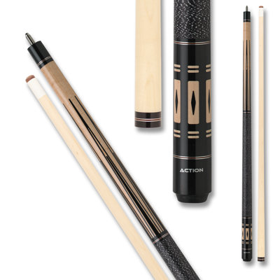Action ACT47 Exotic Series Maple Pool Cue - 19oz